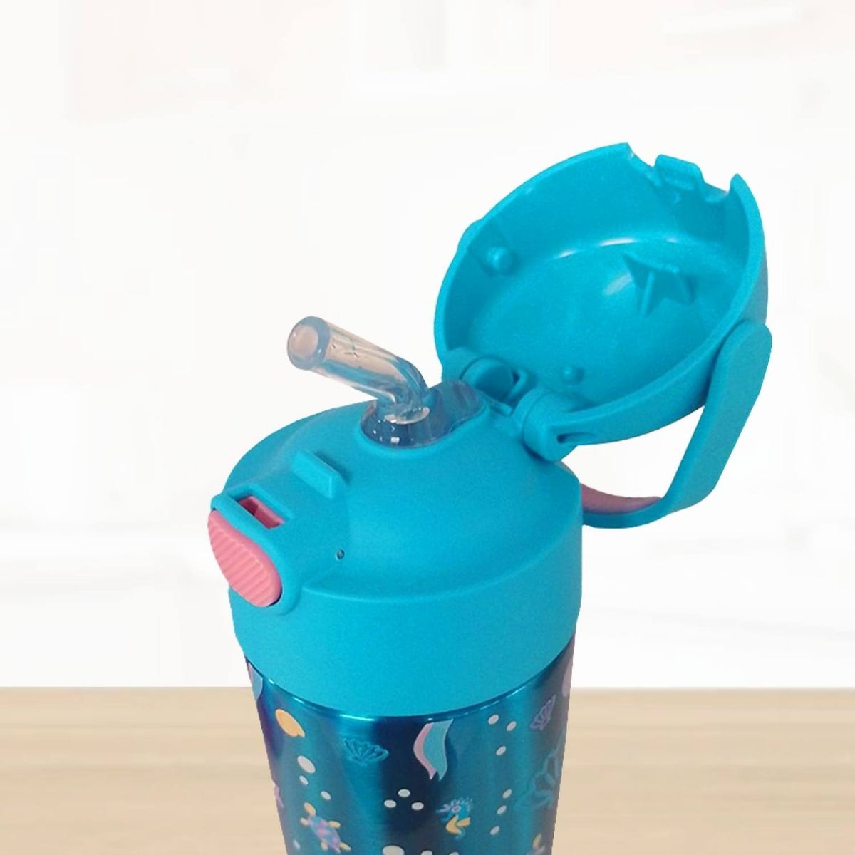 THERMOS - Tomatodo Termico para Niños Funtainer Sirena 355 Ml