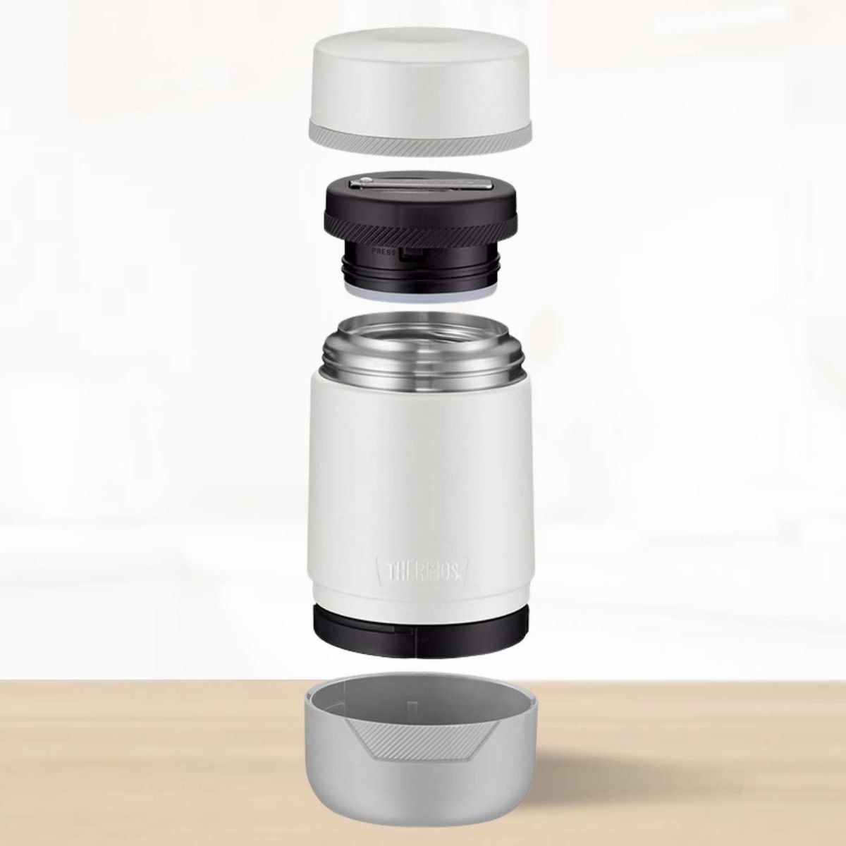 THERMOS - Termo de Comida Alta 530 Ml Blanco