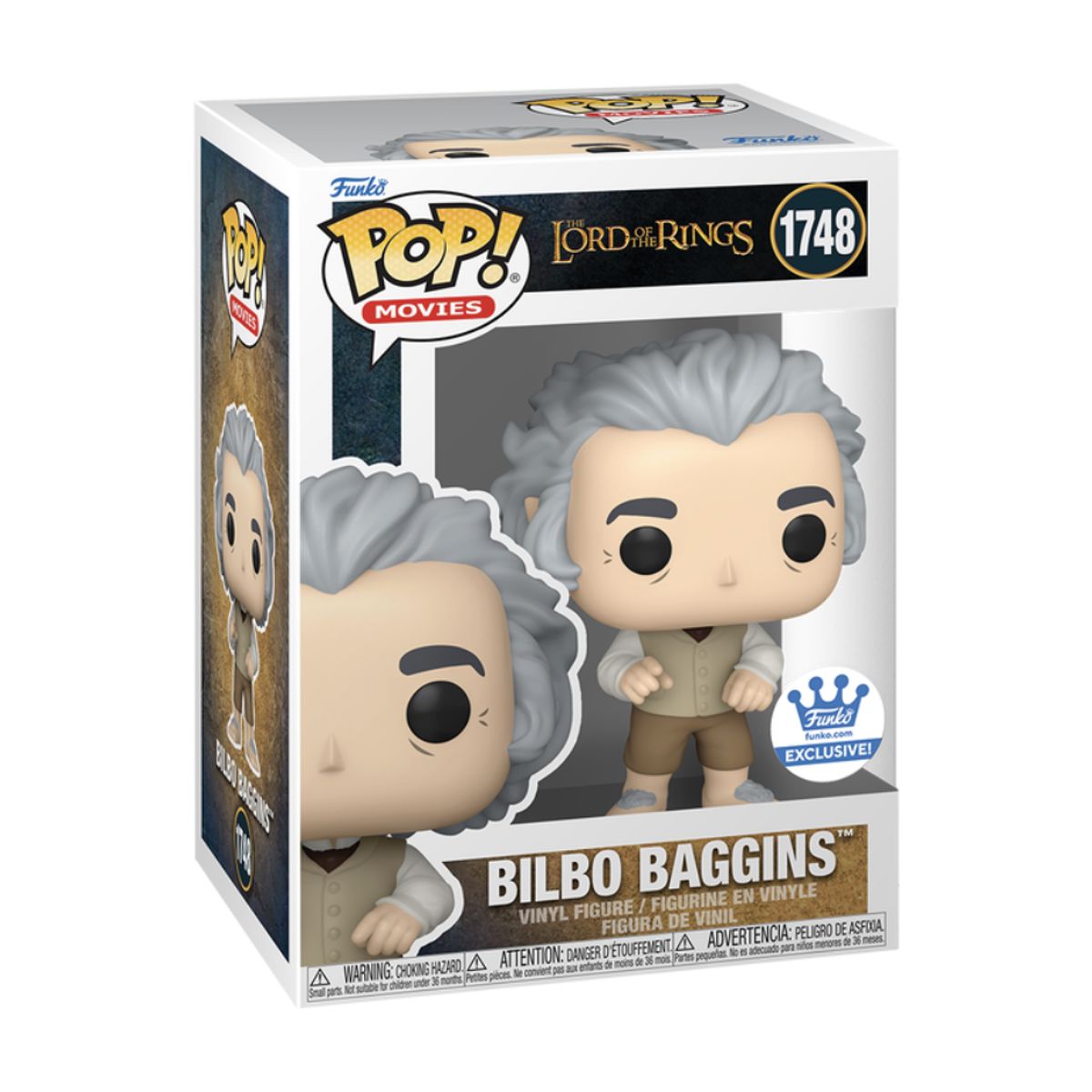 FUNKO - Bilbo Baggins Funko Pop 1748 Señor de los Anillos