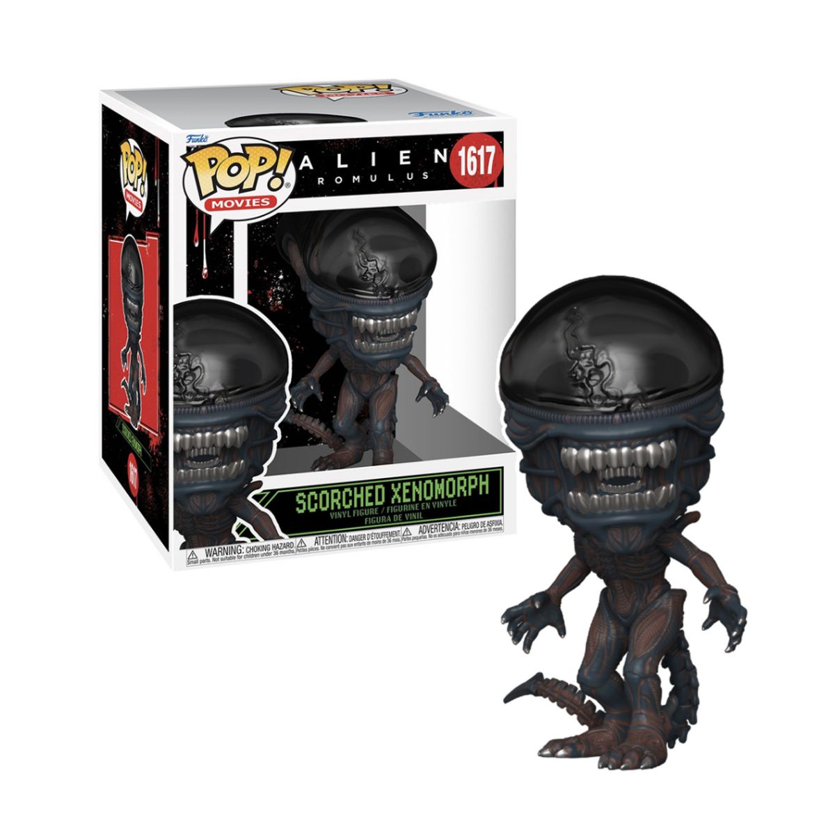 FUNKO - Scorched Xenomorph Super Funko Pop 1617 Alien Romulus