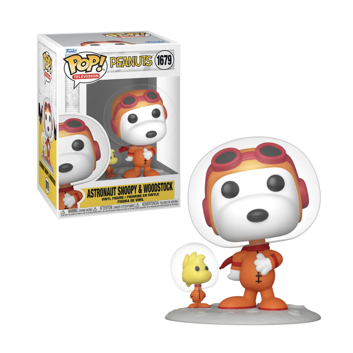 FUNKO - Snoopy Astronauta y Woodstock Funko Pop 1679