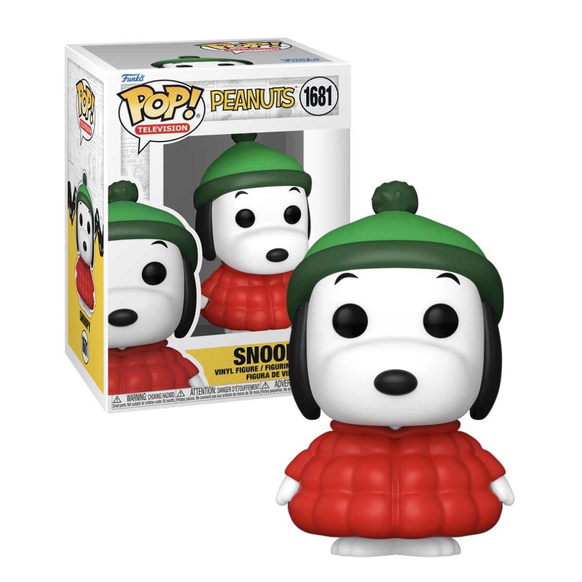 FUNKO - Snoopy con Abrigo Funko Pop 1681 Exclusivo