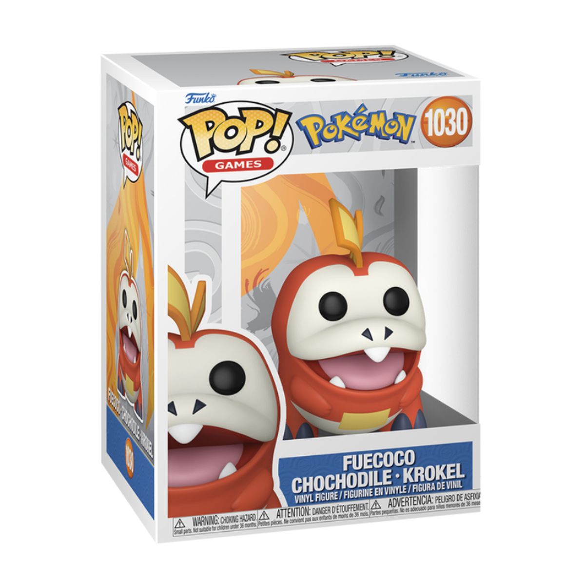 FUNKO - Fuecoco Funko Pop 1030 Pokemon Original