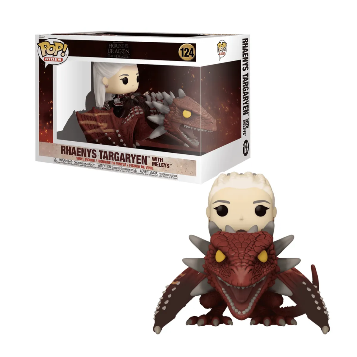 FUNKO - Rhaenys Targaryen con Meleys Funko Pop 124