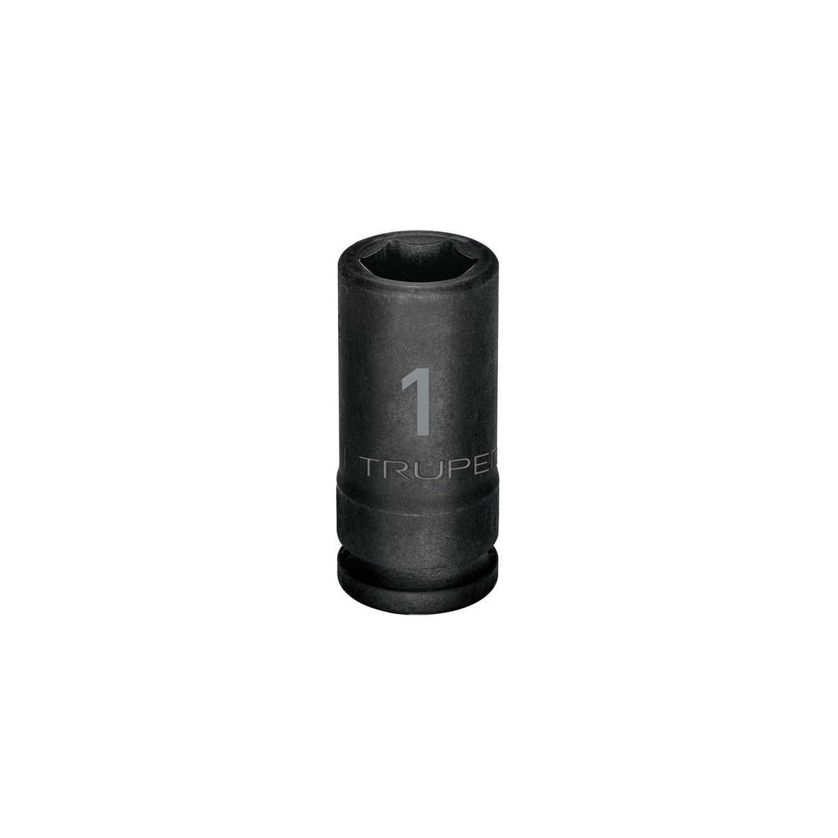 TRUPER - Dado 1" Impacto Tubular Hexagonal Encastre de 3/4" 12434 Truper
