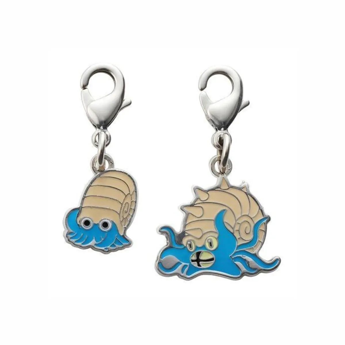POKEMON - Pokemon Center Omastar Omanyte Llavero Metal Japon