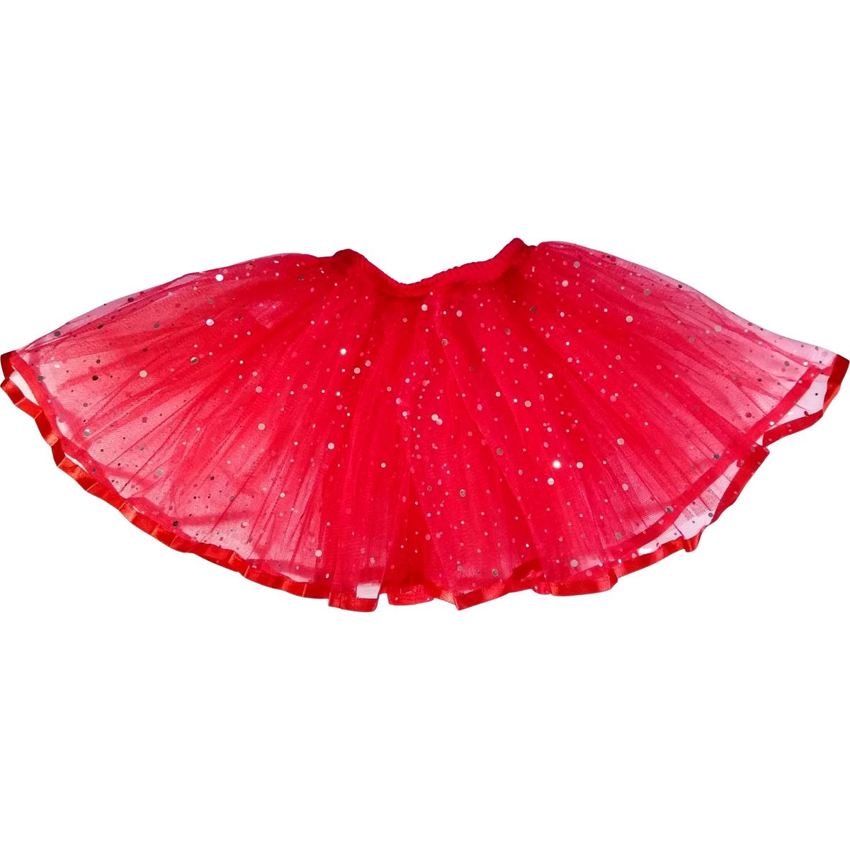 NACIONAL - Tutú Dos Capas para Ballet - Rojo