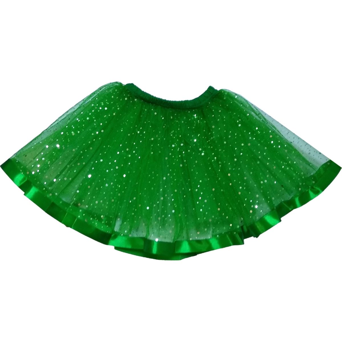 NACIONAL - Tutú Dos Capas para Ballet - Verde