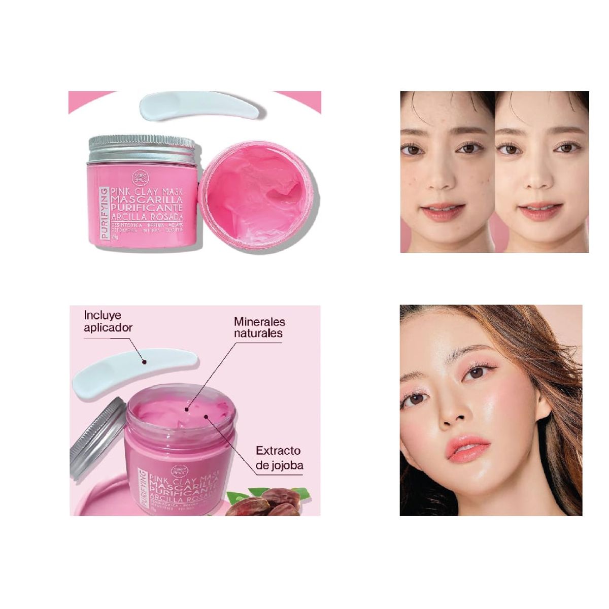 GENERICO - Skin micelar serum flor de sakura mascarilla rosa regalos