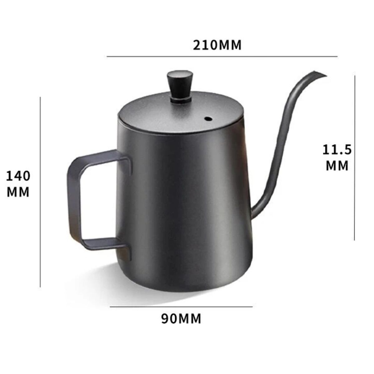 GENERICO - Tetera cuello de  cisne 600 ml