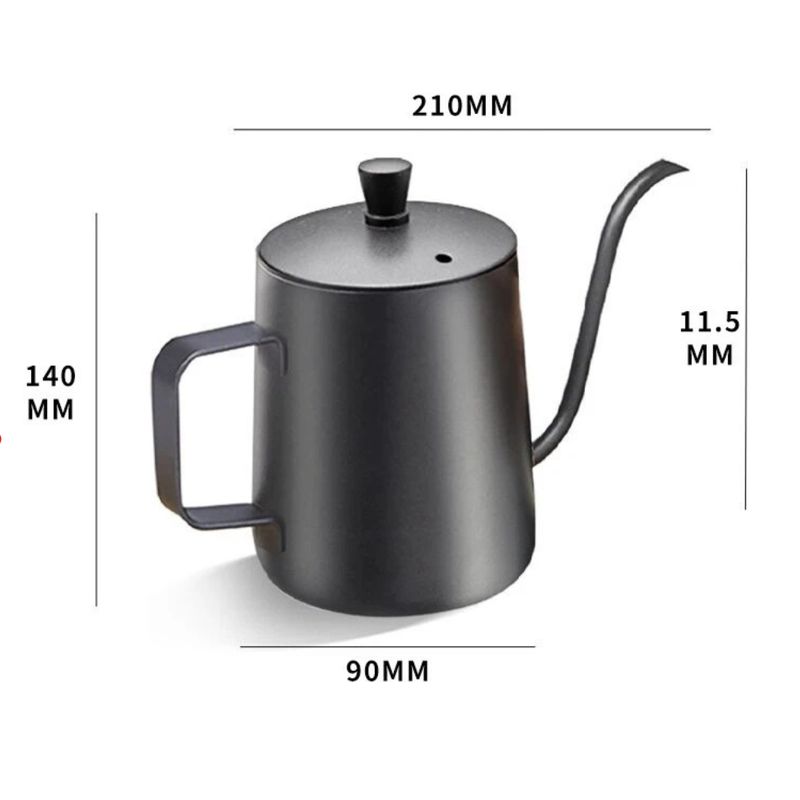 GENERICO - Tetera cuello de  cisne 600 ml