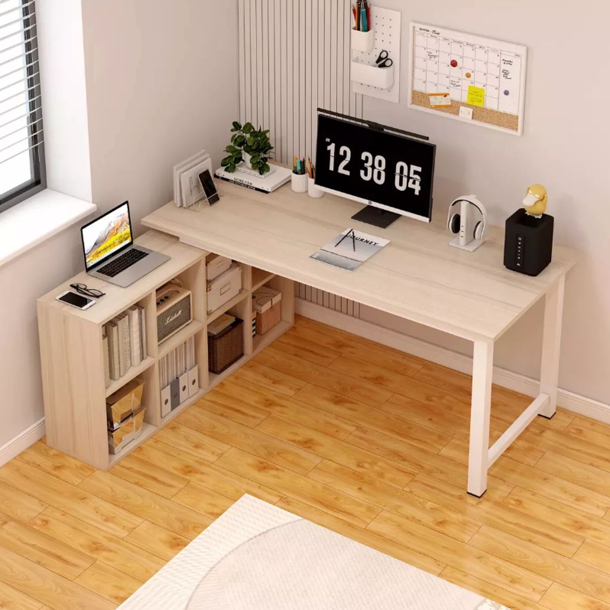 NACION MUEBLES - ESCRITORIO NACION MUEBLES WYWM COLOR MADERA