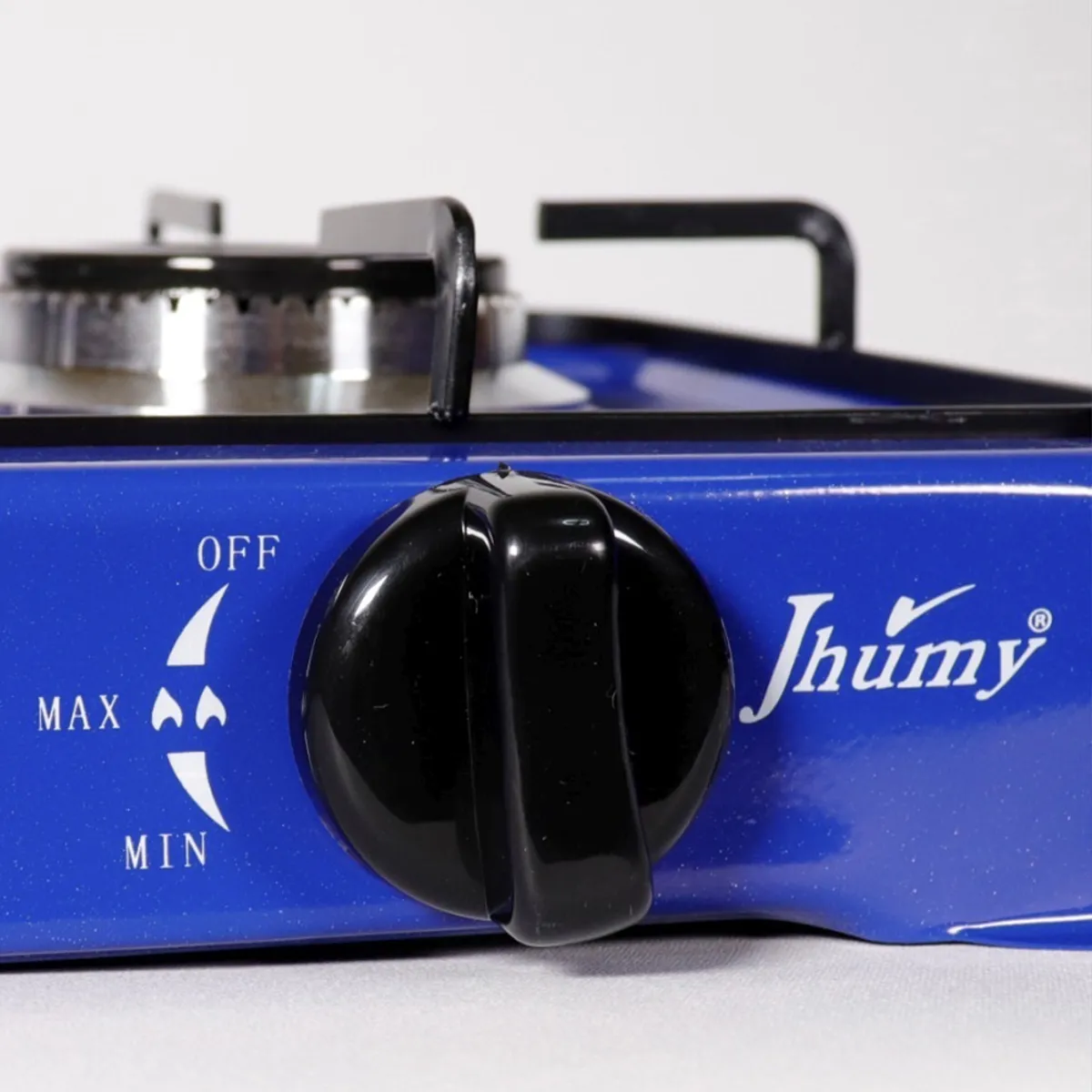 JHUMY - Cocina de mesa grande azul y kit regulador Jhumy