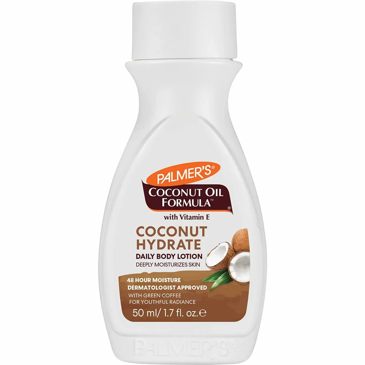 PALMERS - Crema Corporal Hidratante de Aceite de Coco 50 ml Palmers