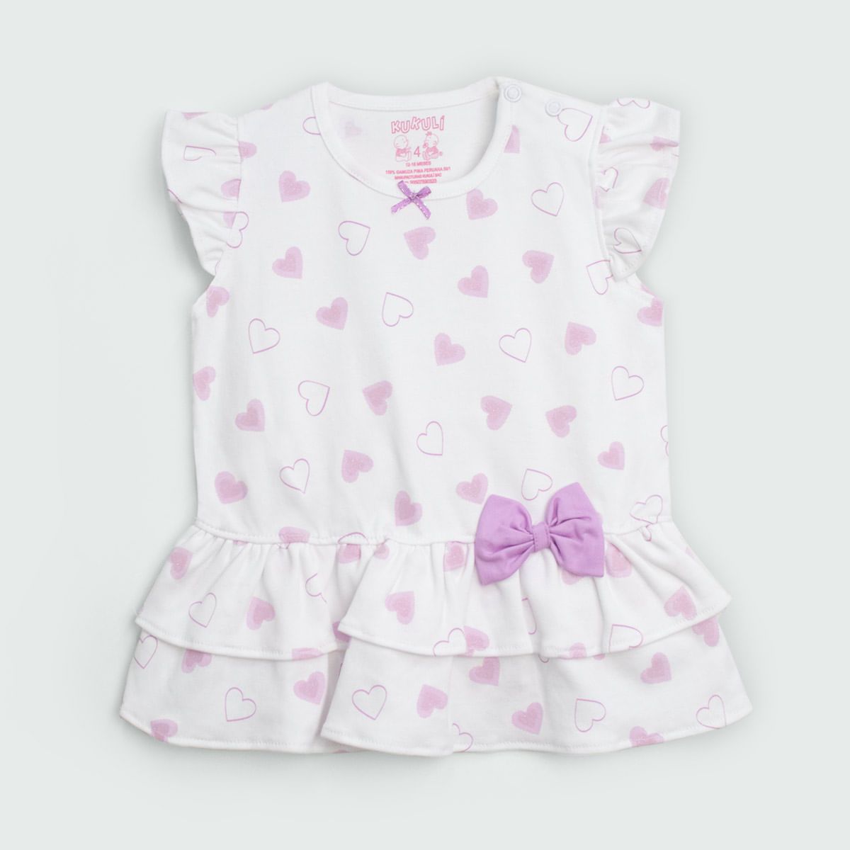 KUKULI - CONJUNTO CORAZON BEBITA 4911