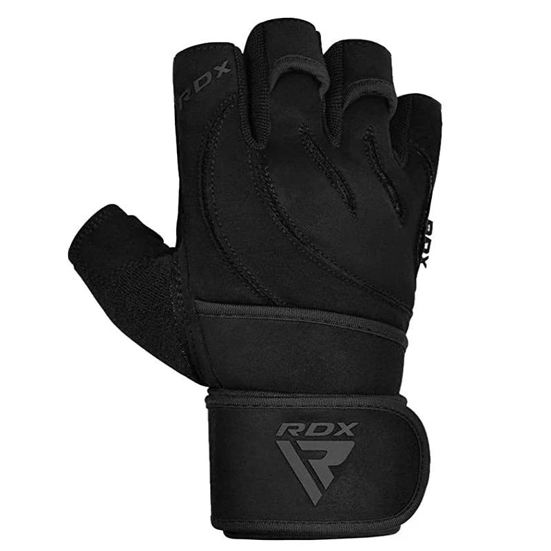 RDX - Guantes para Levantamiento de Pesas L4 Negro - M