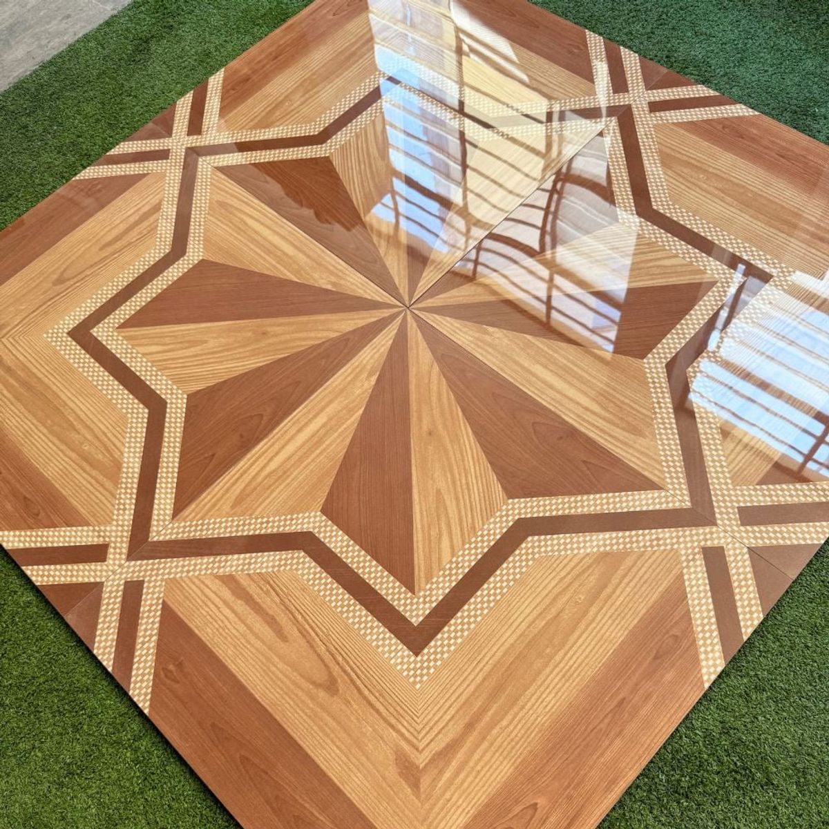 EJESA CREA TU ESPACIO IDEAL - PORCELANATO MADERA CEIBA 60X60cm  144m2  VITRIFICADO