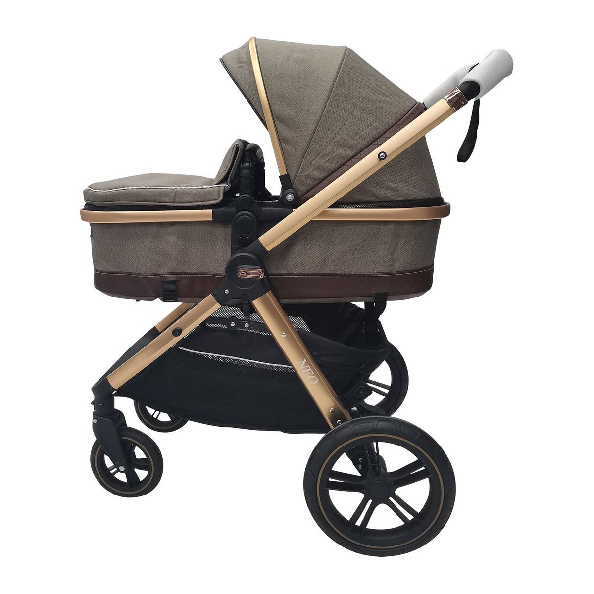 BABY KITS - Coche Cuna Moisés para Bebé NEO Beige