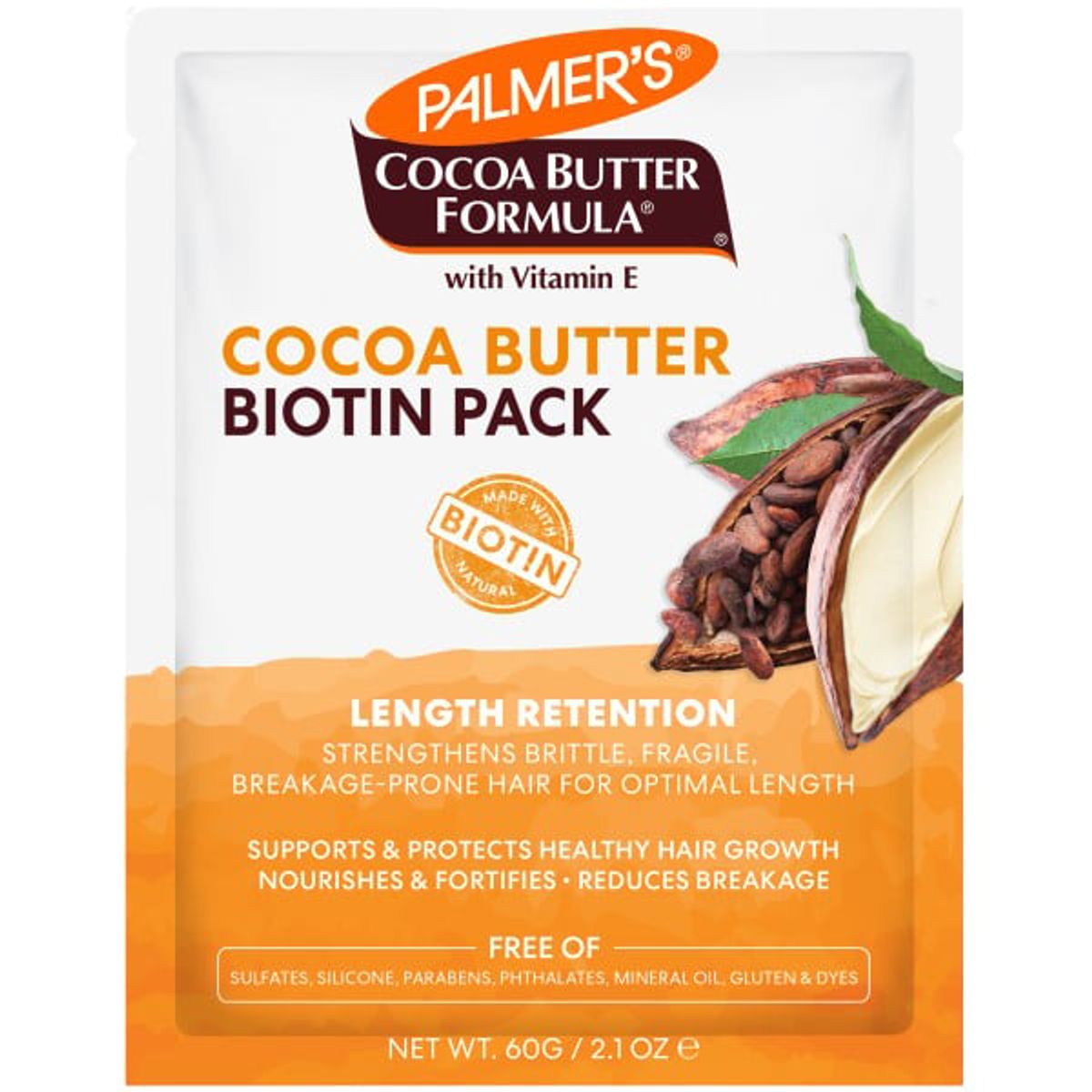 PALMERS - Pack Biotina Cocoa Butter 60 ml Palmers.-