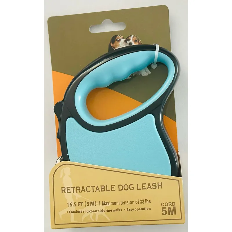 GENERICO - Correa Retráctil para Perro Azul de 5m