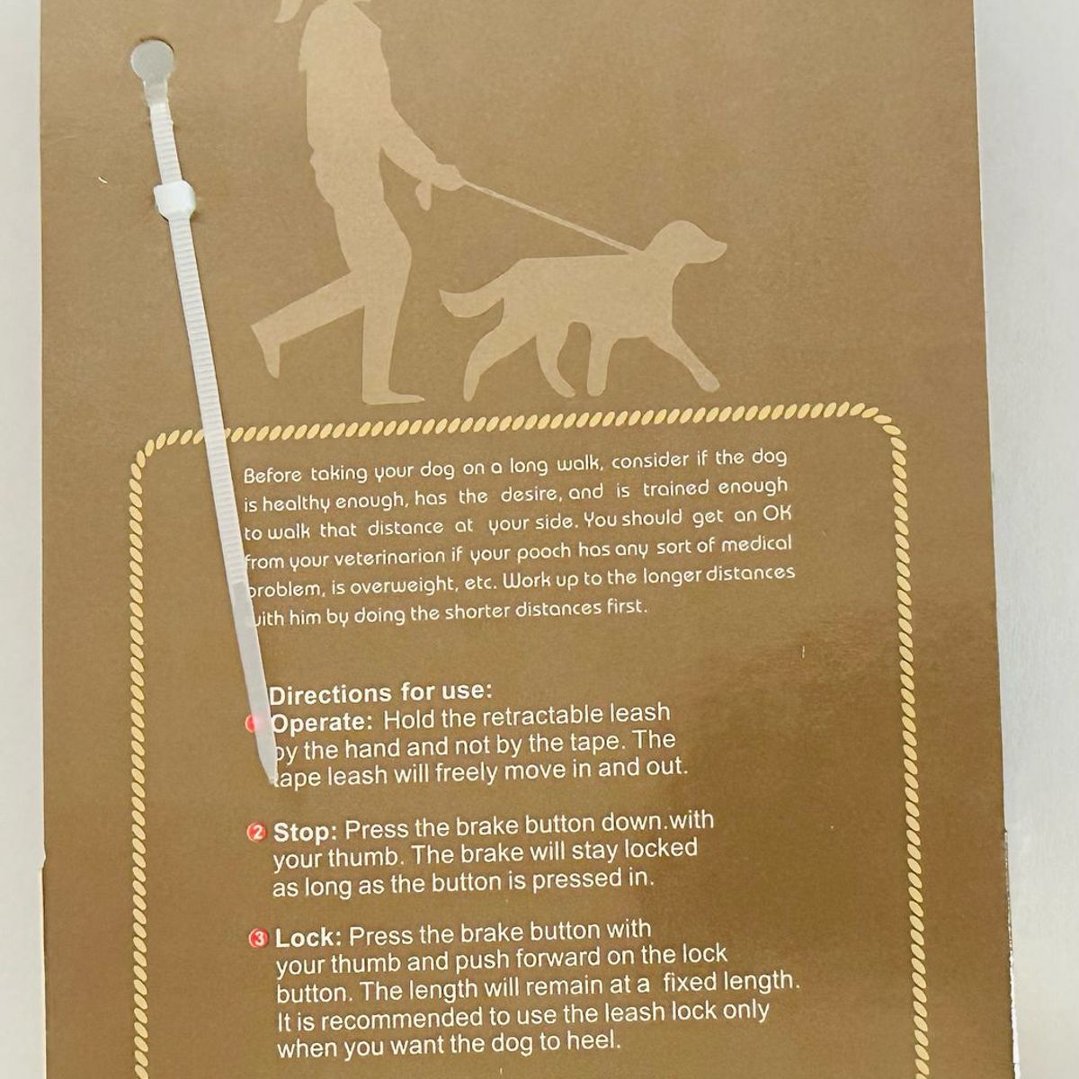 GENERICO - Correa Retráctil para Perro Ploma de 5m