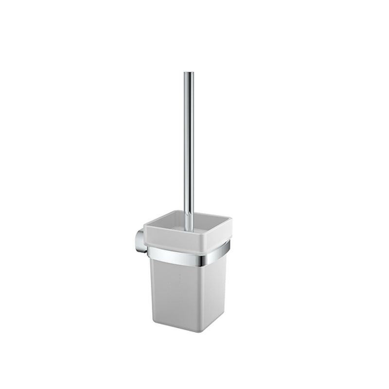 XM - PORTAESCOBILLA DE ACERO CON VIDRIO 6273