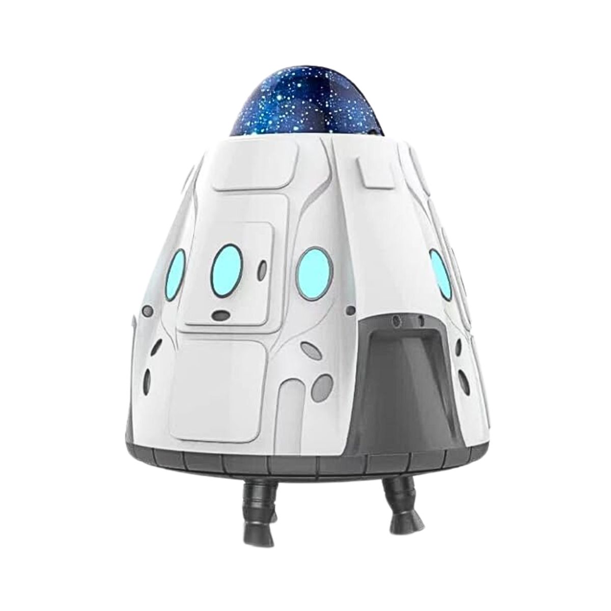 GENERICO - PROYECTOR LÁMPARA COHETE CON PARLANTE