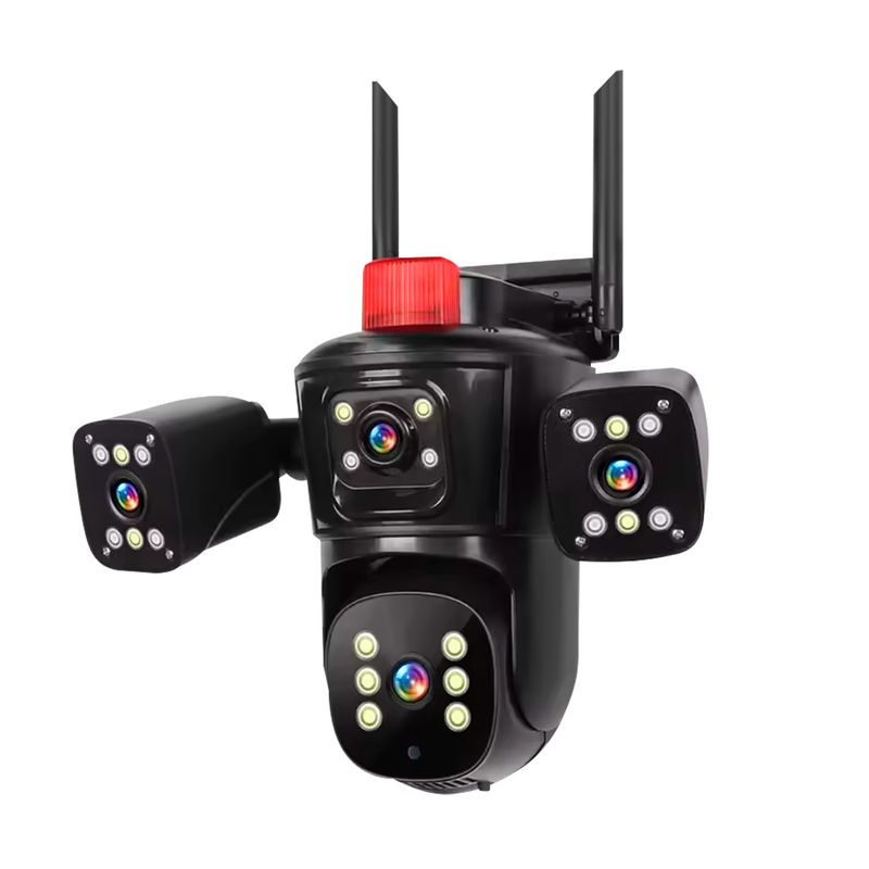 BUYPAL - Camara Cuatro Lentes Ajustable Zoom Digital