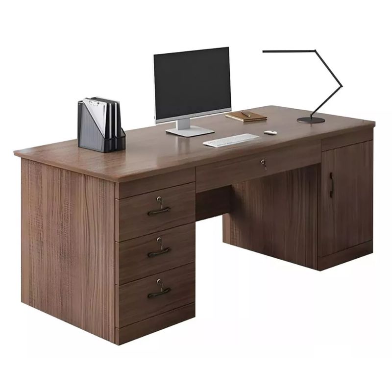 NACION MUEBLES - ESCRITORIO NACION MUEBLES XRN14 COLOR MARRÓN