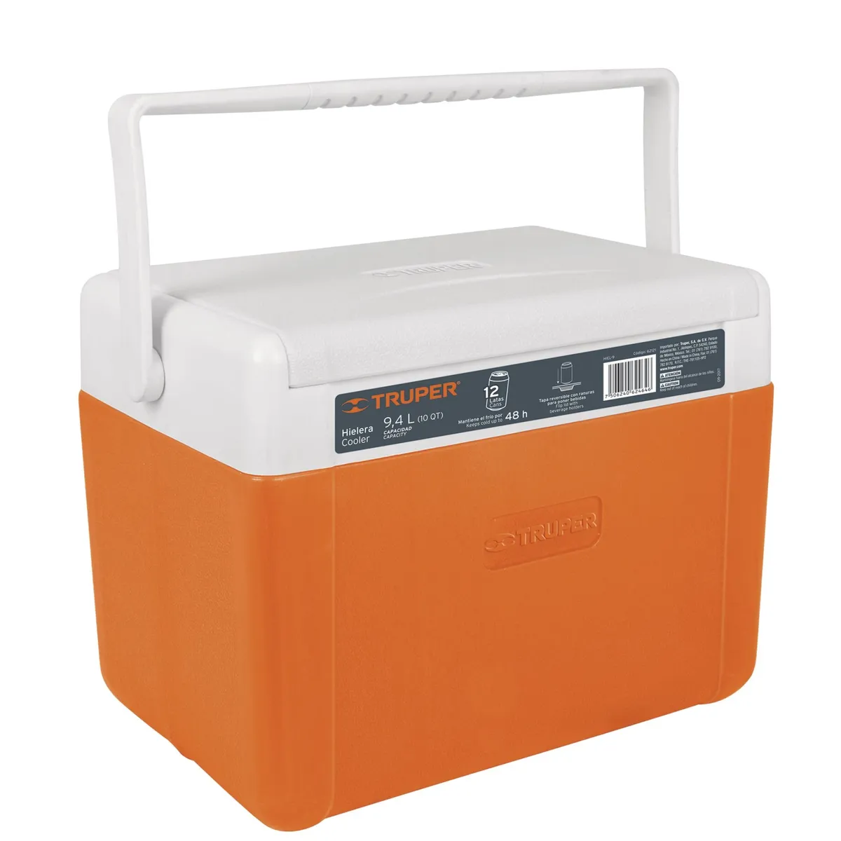 TRUPER - Cooler hielera 9,4 LITROS Truper