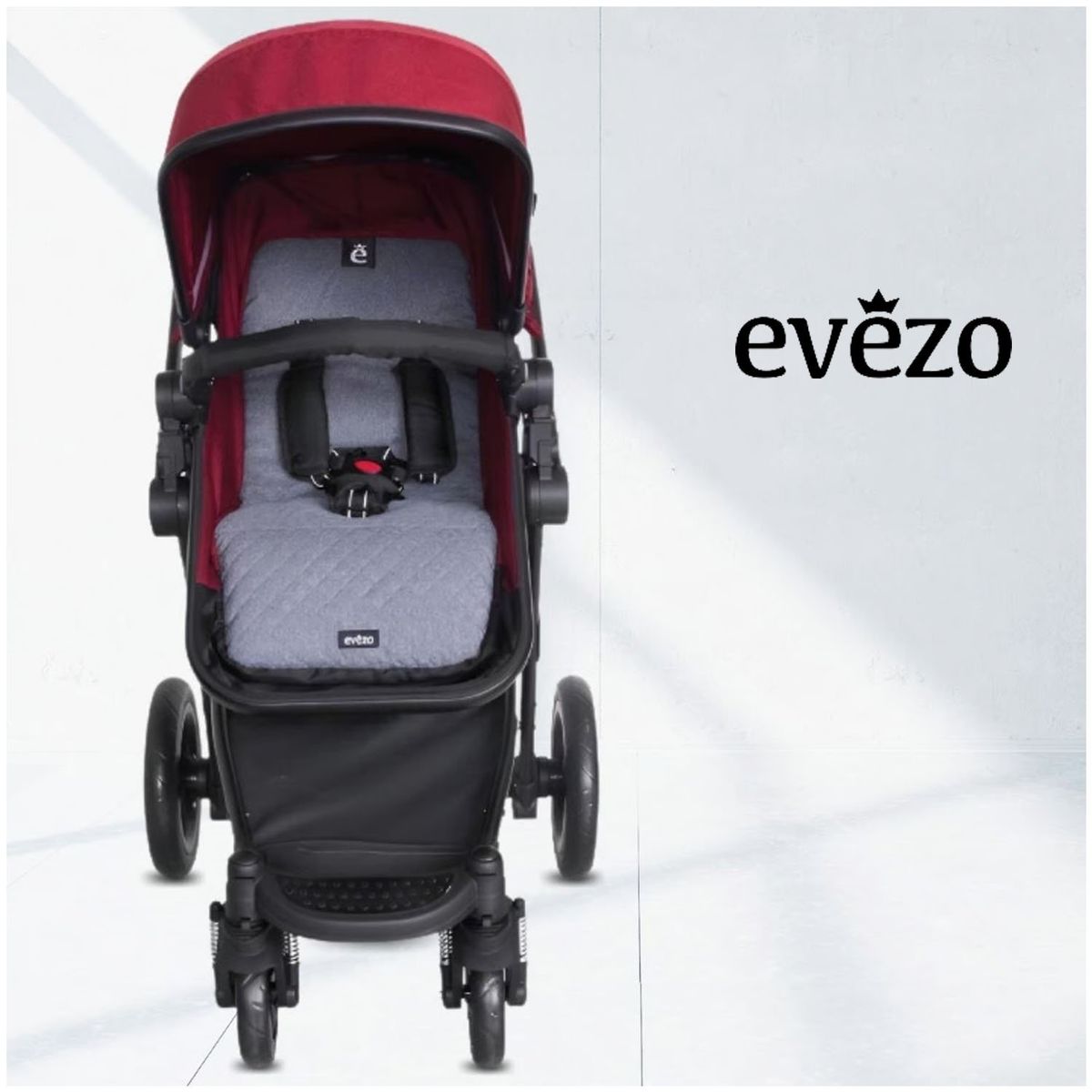 EVEZO - Coche de Paseo «STROLLER FAZIO» Edición Limitada Red