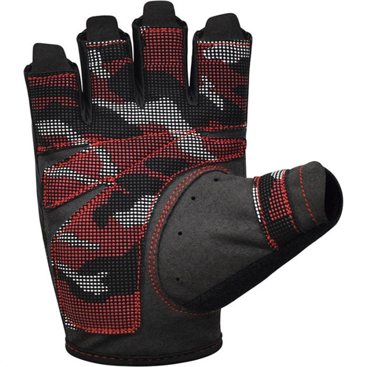 RDX - Guantes para Levantamiento de Pesas T2H Rojo - M
