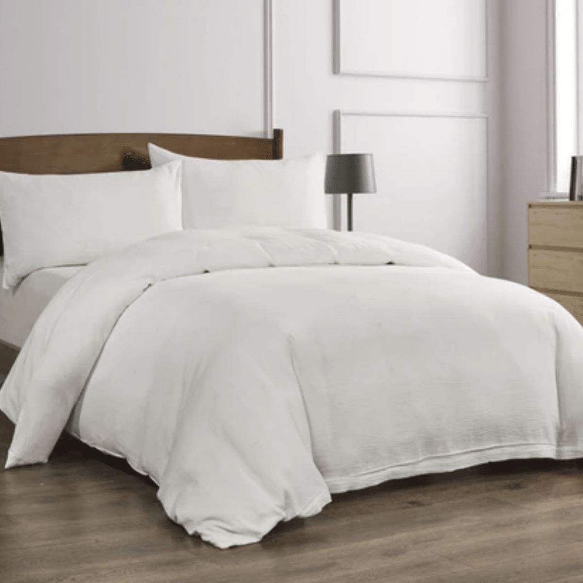 CLAUDIA RIVA HOME - Funda Edredón Muselina Blanco