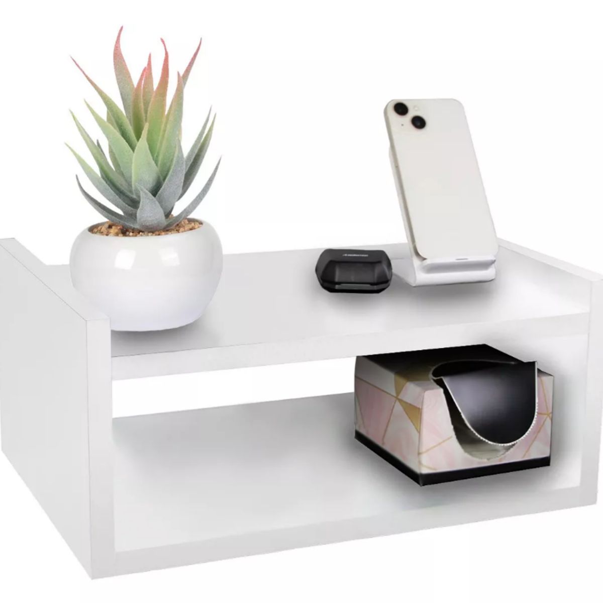 NACION MUEBLES - VELADOR NACION MUEBLES DUAL COLOR BLANCO