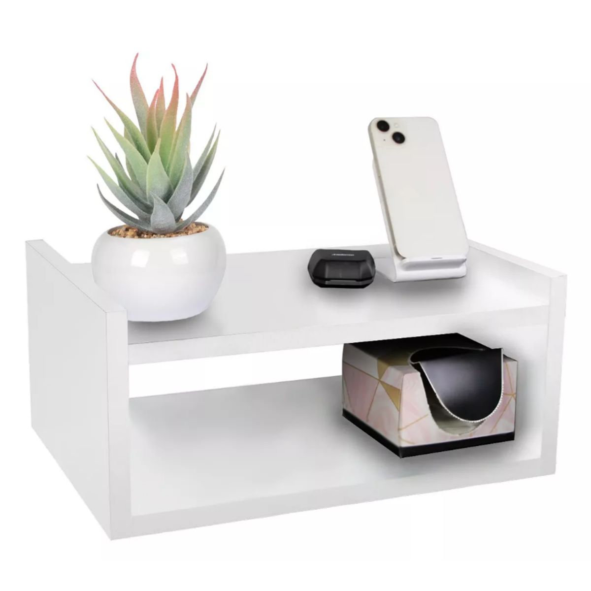 NACION MUEBLES - VELADOR NACION MUEBLES DUAL COLOR BLANCO