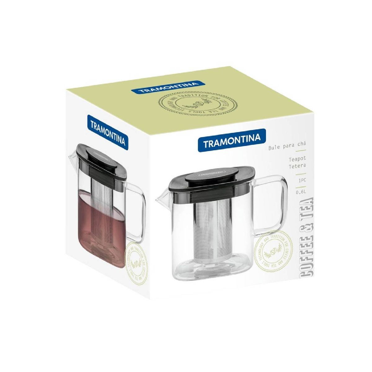 TRAMONTINA - Tetera de vidrio TRAMONTINA 06L