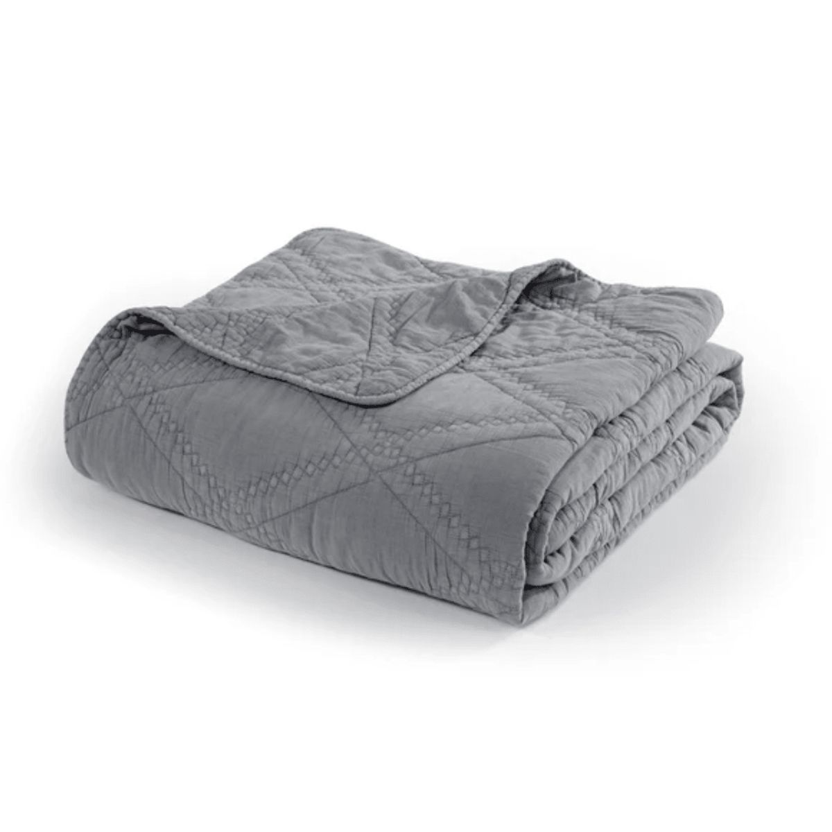 CLAUDIA RIVA HOME - Cubrecama Vintage Gris espacial