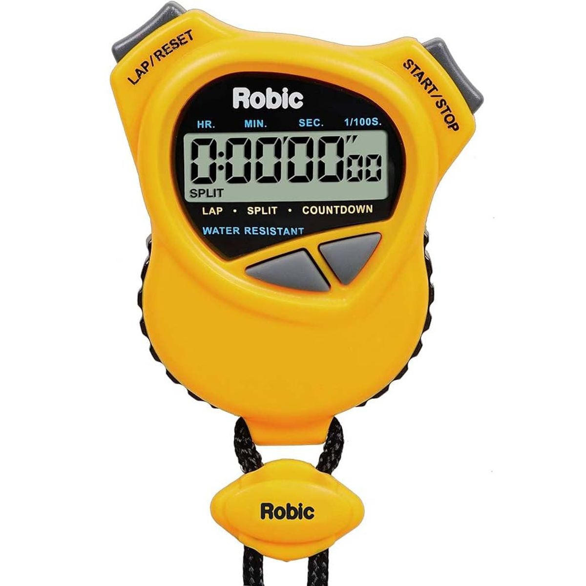 ROBIC - Cronómetro Robic 1000W Dedicado con Temporizador - Amarillo