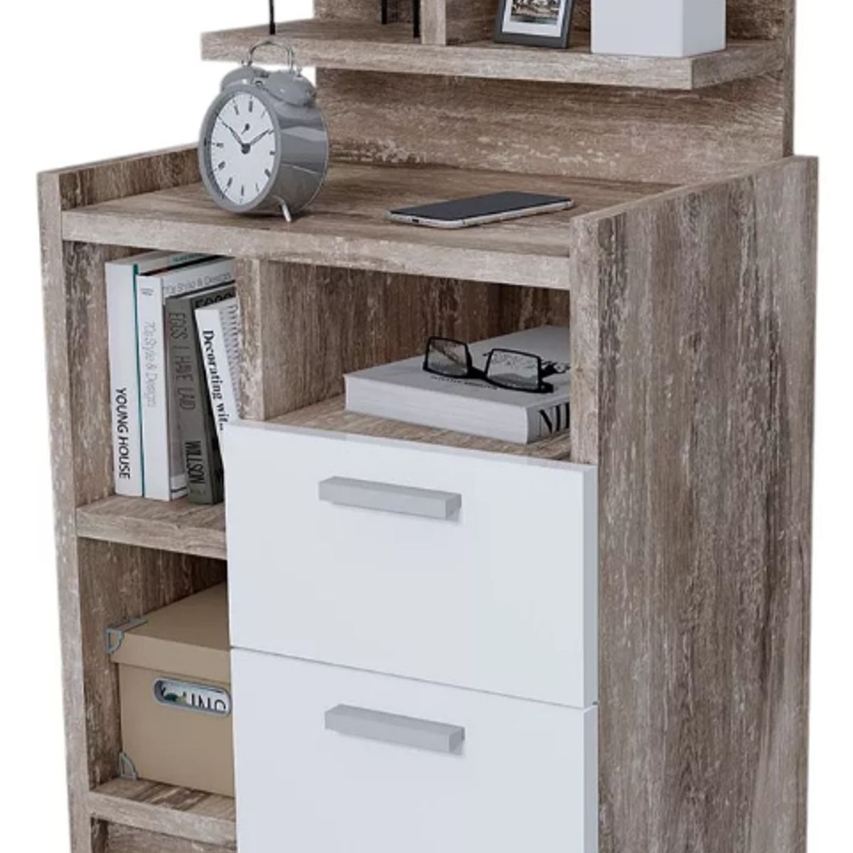 NACION MUEBLES - COMODA NACION MUEBLES BBB COLOR ROBLE