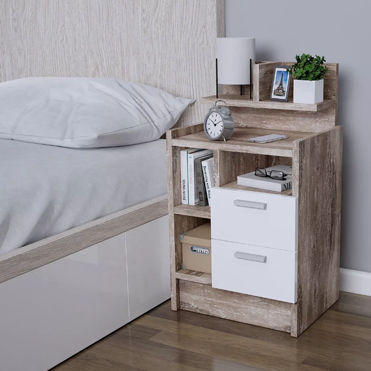 NACION MUEBLES - COMODA NACION MUEBLES BBB COLOR ROBLE