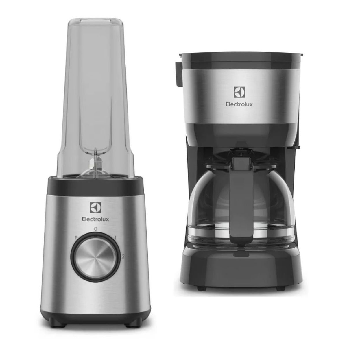 ELECTROLUX - Combo Licuadora Personal BSE20 + Cafetera 15 Tazas ECM10 Electrolux