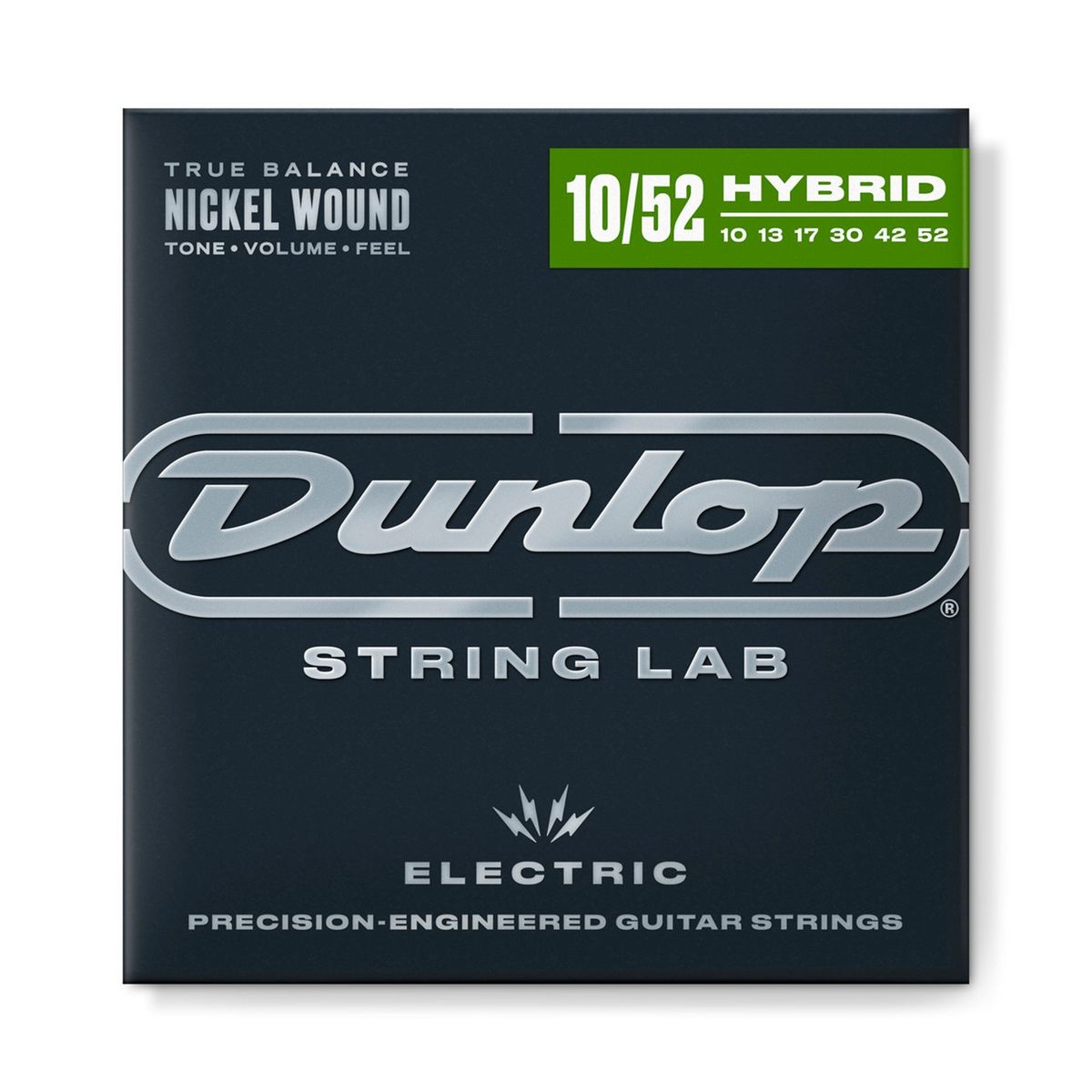 DUNLOP - Cuerdas De Guitarra Eléctrica Nickel 10-52 DUNLOP DEN1052
