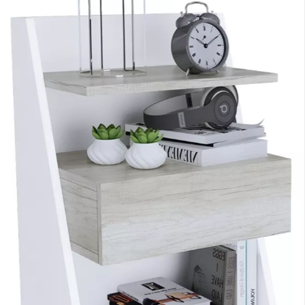 NACION MUEBLES - COMODA NACION MUEBLES VXV COLOR BLANCO