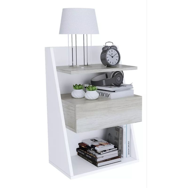 NACION MUEBLES - COMODA NACION MUEBLES VXV COLOR BLANCO