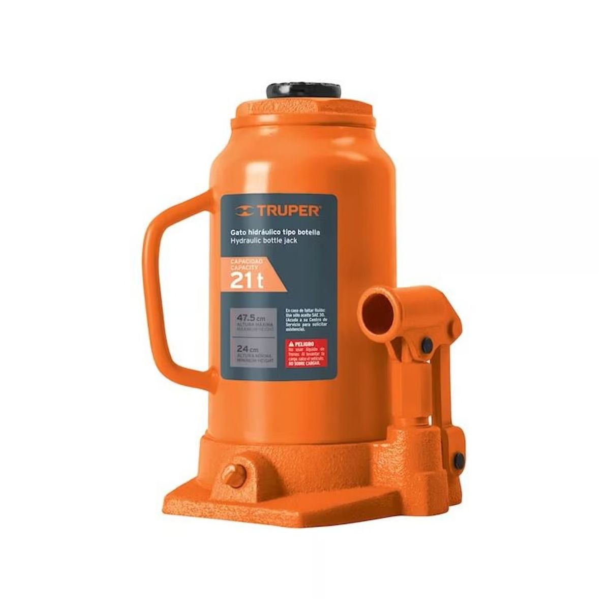 TRUPER - Gata Truper Hidráulica Tipo Botella de 21Toneladas