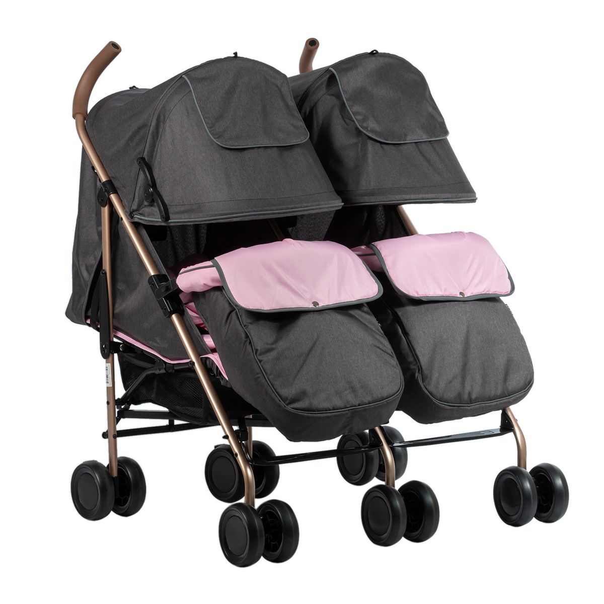 EBABY - Coche para bebe Baston Mellicero DANTERO Rosado