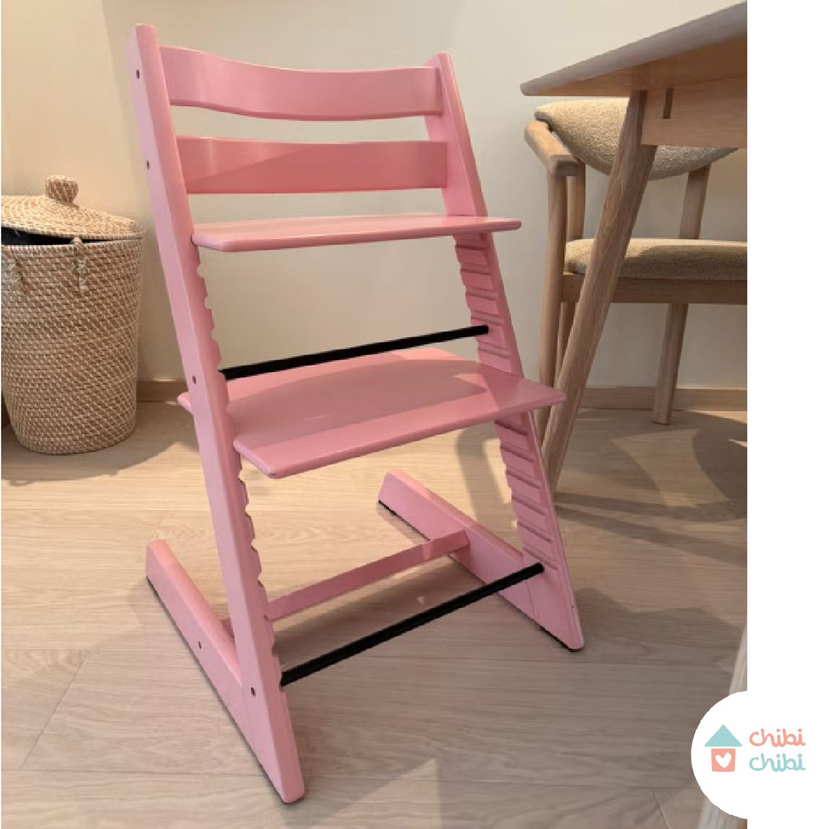 CHIBI CHIBI - Silla Evolutiva para comer - Rosa