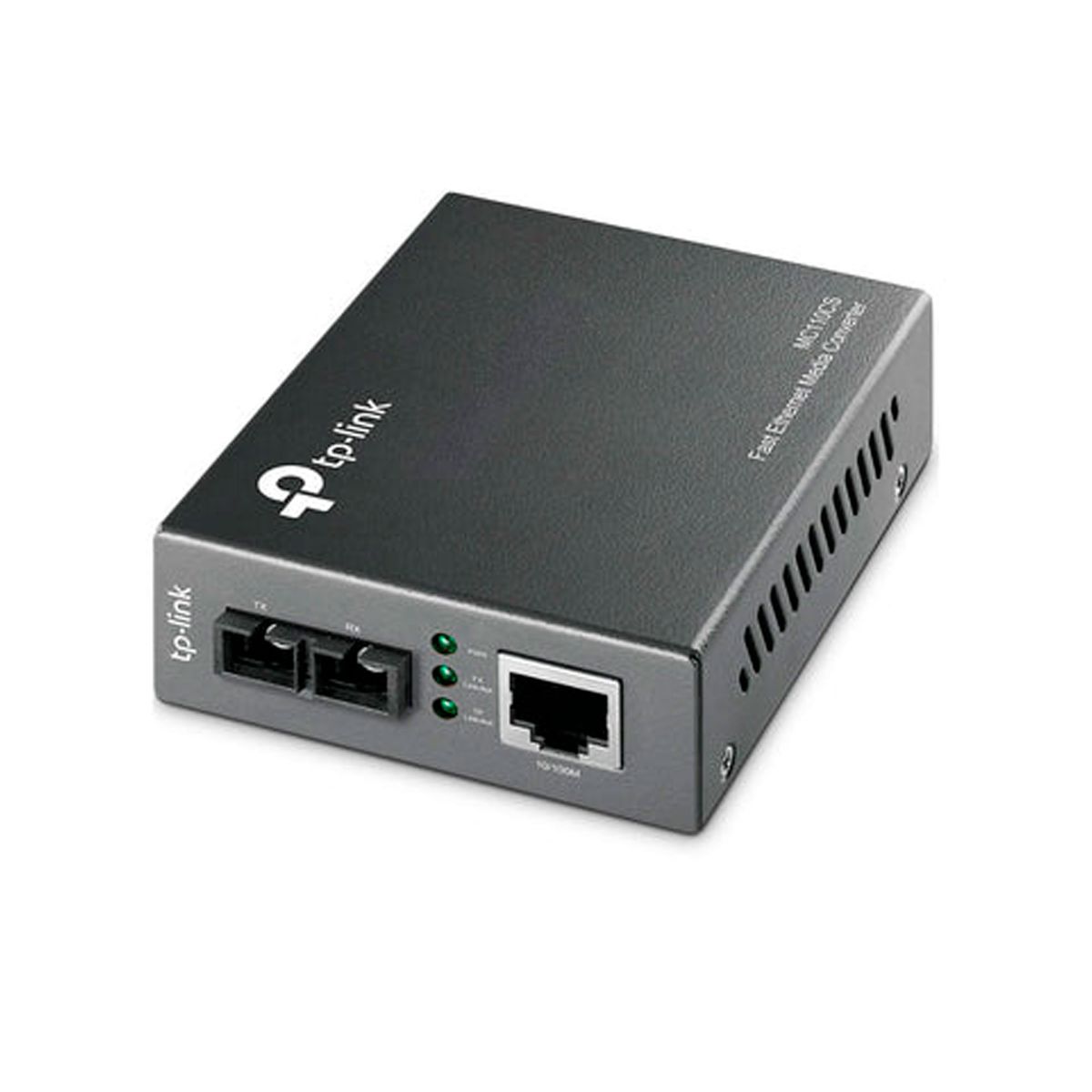 TP LINK - CONVERTIDOR A FIBRA OPTICA TP-LINK DE RJ45 A MONO MODO PN TP-MC110CS