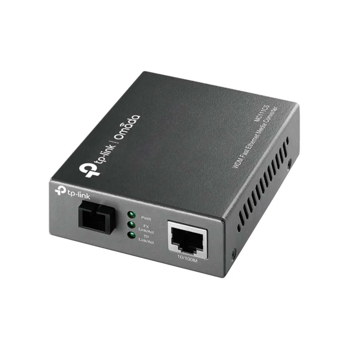 TP LINK - CONVERTIDOR A FIBRA OPTICA TP-LINK DE RJ45 A MONO MODO PN TP-MC111CS