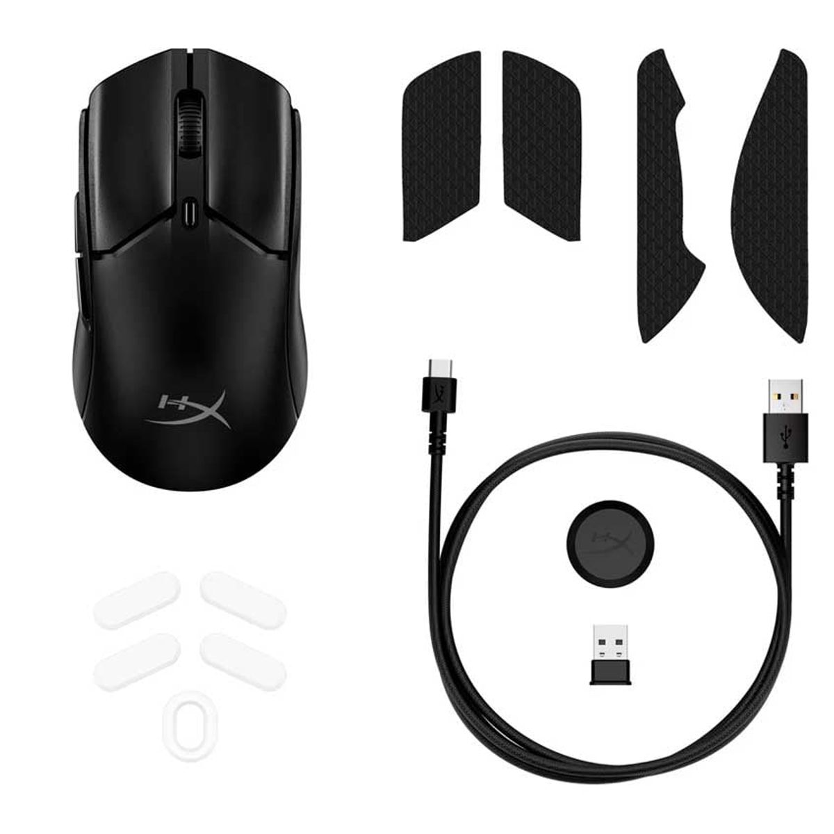 HYPERX - HyperX Pulsefire Haste 2 Mini 26K DPI, 100H Batería, Inalámbrico RGB